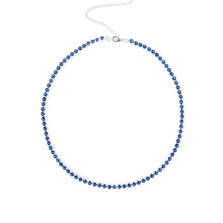 CHOKER RIVIERA BANHADO A PRATA 925
